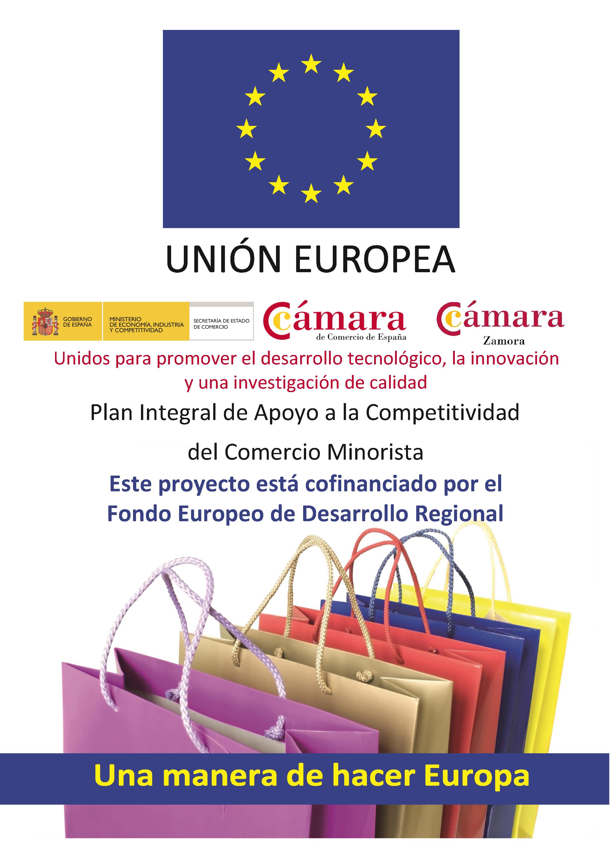 Plan Integral de Apoyo al Comercio Minorista Cámara Zamora