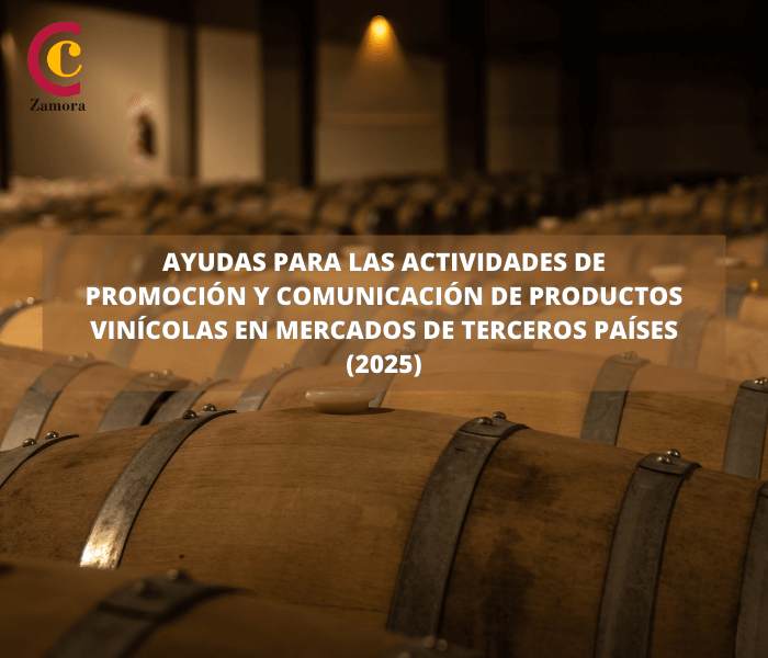 Ayudas para las actividades de promoción y comunicación de productos vinícolas en mercados de terceros países