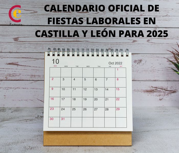 Calendario oficial de fiestas laborales en Castilla y León para 2025