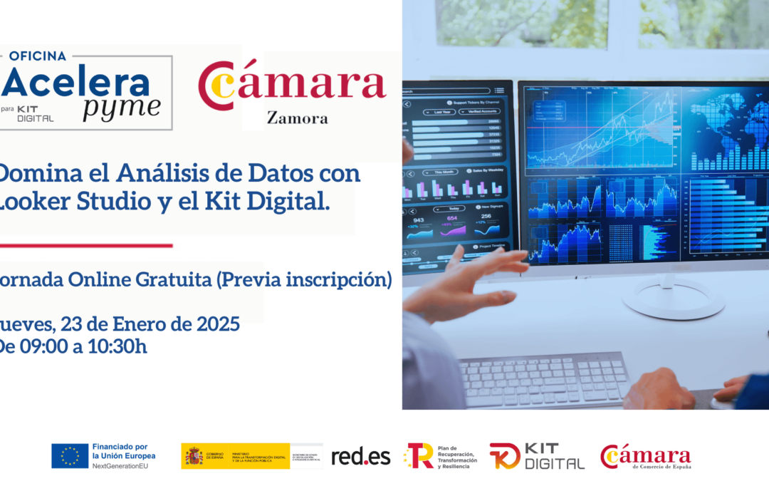 Jornada Online Gratuita: “Domina el Análisis de Datos con Looker Studio y el Kit Digital”