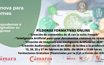 La Cámara de Comercio de Zamora y la Junta de Castilla y León inician 12 píldoras formativas los próximos meses para incrementar la rentabilidad de las pymes mediante la digitalización